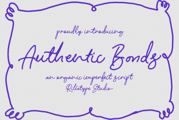 Authentic Bonds: A Handcrafted Script for Editorial Warmth