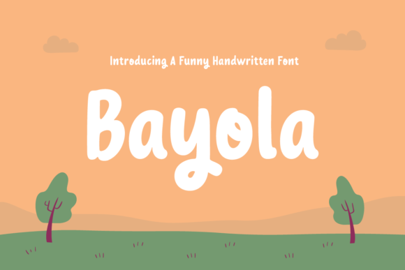 Bayola Handwritten Font: A Bold Choice for Creative Labels and Cards