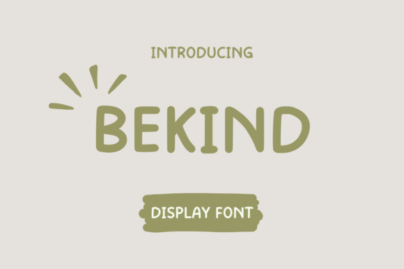 Bekind: The Handwritten Font That Builds Trust and Brand Recognition