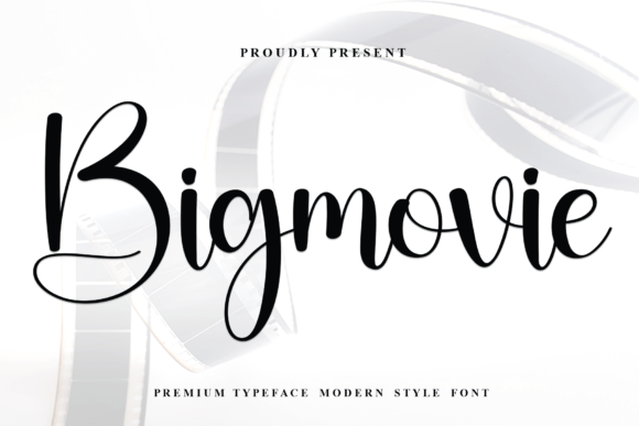Bigmovie: The Perfect Handwritten Font for Handmade Brands