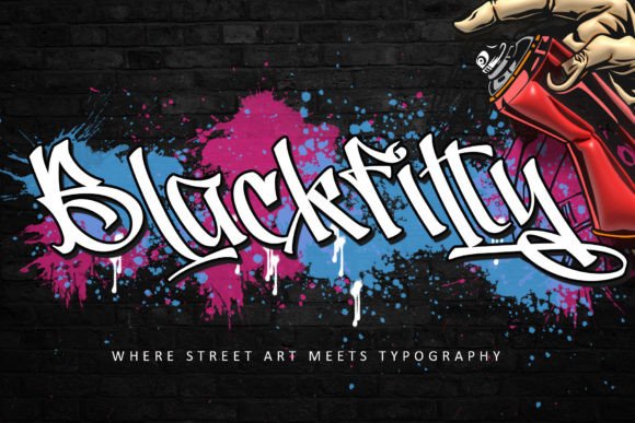 Blackfitty Typeface: Urban Edge for Handmade Product Design