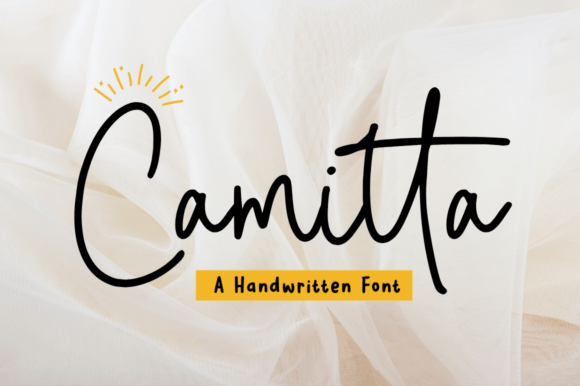 Camitta Handwritten Script Font Review