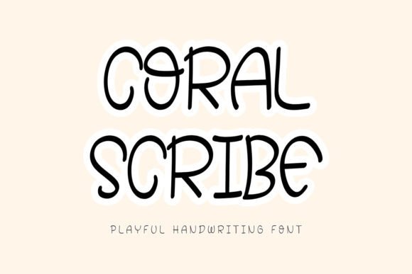Coral Scribe Typeface Review: A Playful Script for Digital Branding