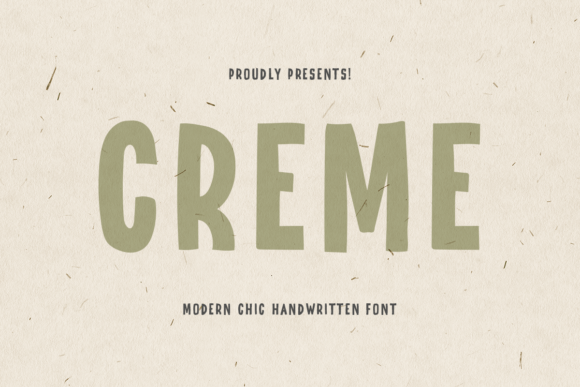 Creme: The Perfect Script Font for Handmade Brand Identity