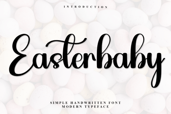 Easterbaby: A Fresh Handwritten Typeface for Casual Brand Identities