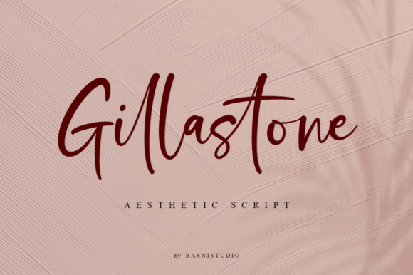 Gillastone: The Elegant Script Font for High-Impact Campaigns