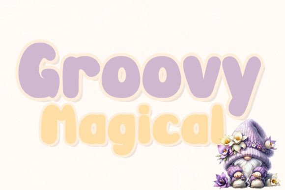 Groovy Magical Typeface: A Playful Upgrade for Small Business Branding
