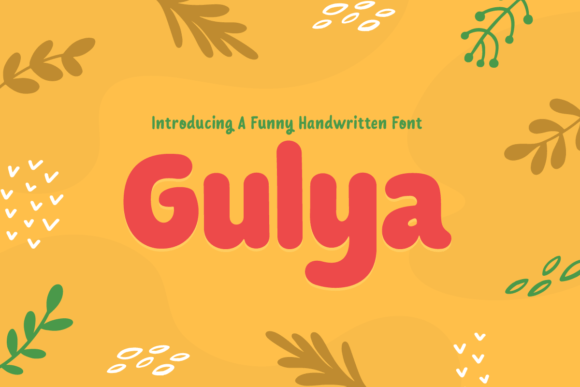 Gulya: A Playful Handwriting Font for Creative Makers