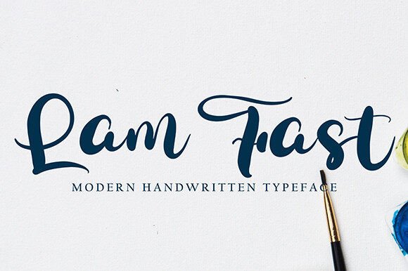 Lam Fast: A Script Typeface for Elegant Editorial Design