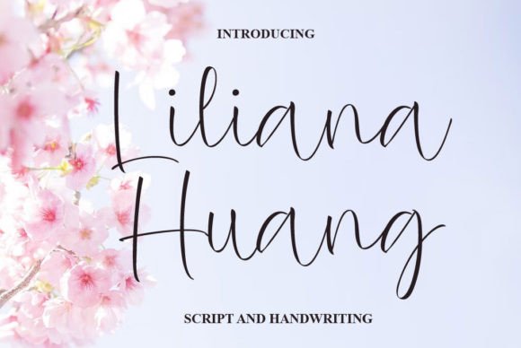 Liliana Huang: A Premium Script Font for Polished Brand Identity