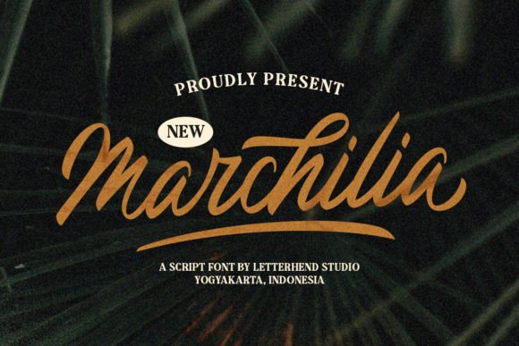 Marchilia: The Elegant Script Typeface for Editorial Design