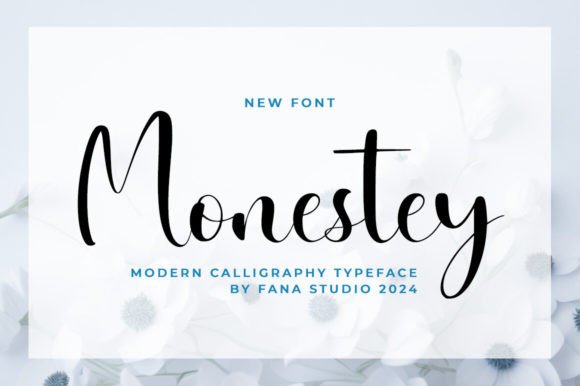 Monestey: Elevating Digital Brand Identity with Elegant Script Typography