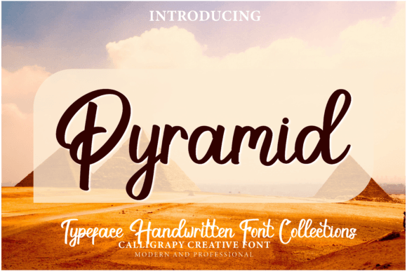 Pyramid: The Handwritten Font That Elevates Small Business Branding