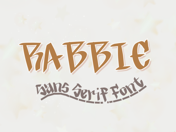 Rabbie: A Modern Handwritten Typeface for Editorial Design