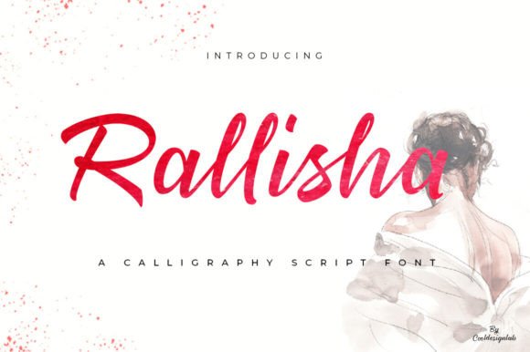 Rallisha: Elevating Digital Brand Identity with Elegant Script Typography