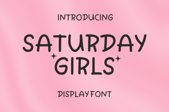 Saturday Girls: A Playful Handwritten Font for Authentic Brand Identity