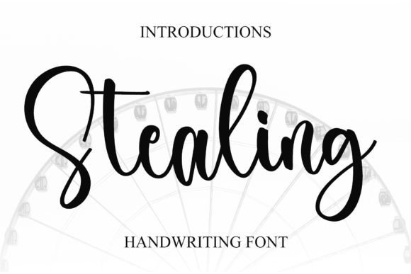 Stealing: The Handwritten Typeface That Elevates Editorial Design
